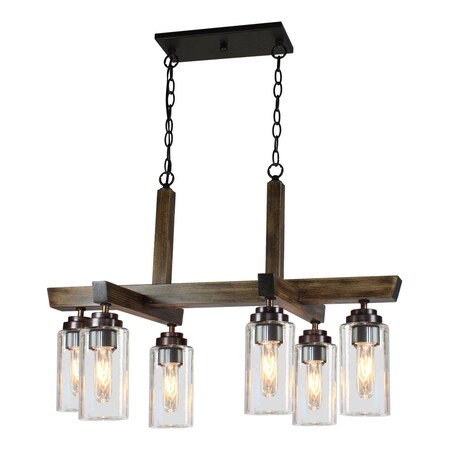 Artcraft Home Glow AC10866DP 6 Light Chandelier AC10866DP